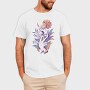 Hands Holding Leaves And Flowers Plants 08, Tricou Barbati (Unisex)