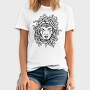 Medusa Head Monochrome, Tricou Barbati (Unisex)