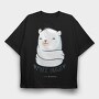 Bear Hug, Tricou Oversize Barbati (Unisex)