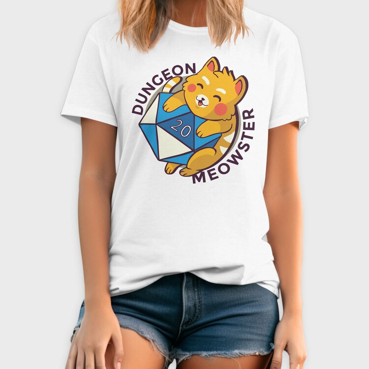 Dungeon Meowster, Tricou Barbati (Unisex)