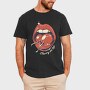 Cherry On Top Lips Kitsch, Tricou Barbati (Unisex)