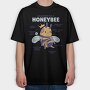 Bee Anatomy, Tricou Oversize Barbati (Unisex)