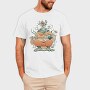 Frog Musician Magic Bard Cottage, Tricou Barbati (Unisex)