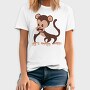 Chibi Monkey Fun, Tricou Barbati (Unisex)