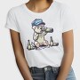 Dog Drinking Beer, Tricou Femei