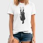 Hanging Cat, Tricou Barbati (Unisex)