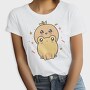 Frog With Pumpkin Kawaii, Tricou Femei