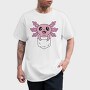 Happy Pocket Axolotl Animal, Tricou Barbati (Unisex)