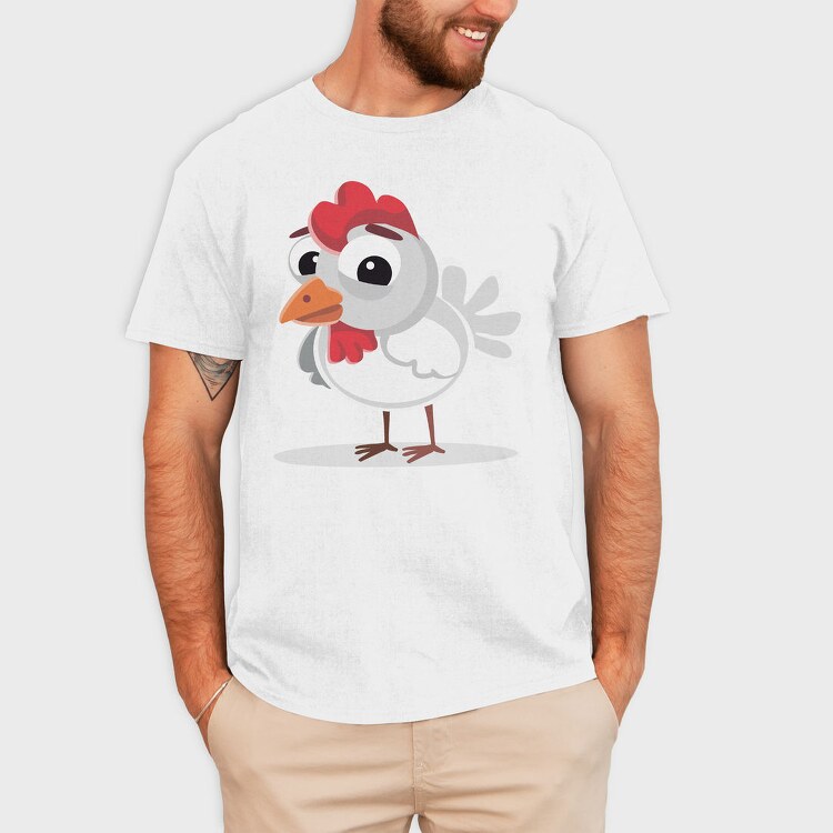 Chicken Party Chic, Tricou Barbati (Unisex)