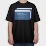 Funny Coding Computer Screen, Tricou Oversize Barbati (Unisex)