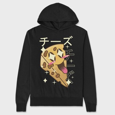 Hanorac Barbati (Unisex), Cheese Crazy Kawaii