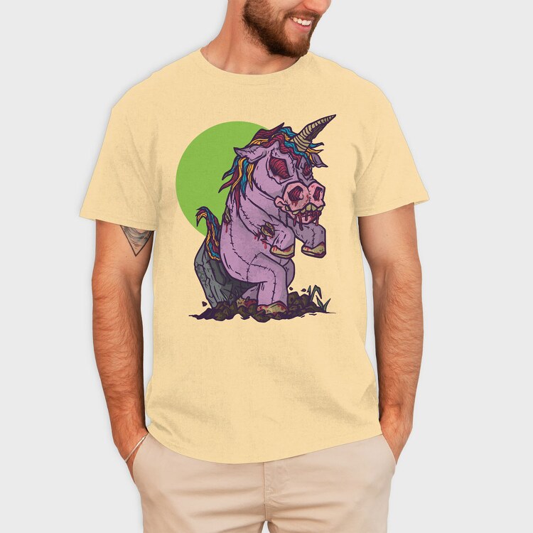Zombie Unicorn Toy, Tricou Barbati (Unisex)