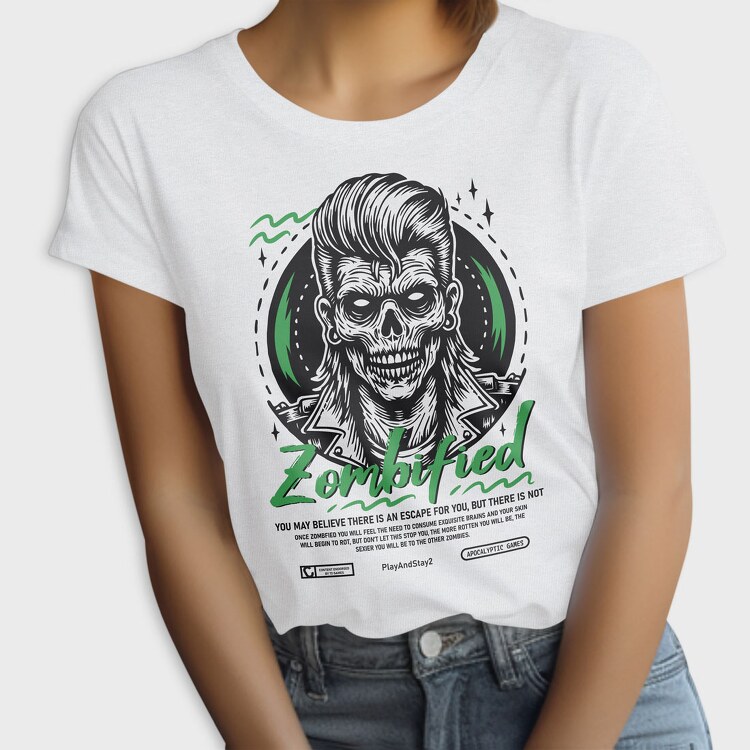 Zombified, Tricou Femei