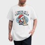 Funny Drunk Santa Claus On Christmas, Tricou Barbati (Unisex)