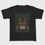 Reindeer Middle Finger Ugly Sweater, Tricou Copii