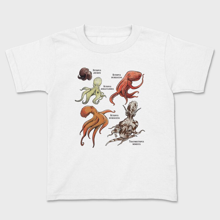 Octopus Set, Tricou Copii
