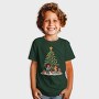 Children Decorating Tree Kids Christmas, Tricou Copii