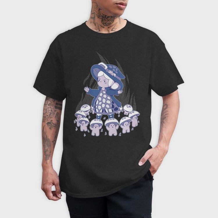 Fungi Witch, Tricou Barbati (Unisex)