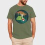 Camping Night, Tricou Barbati (Unisex)