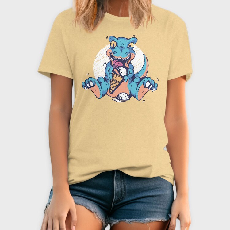 T Rex Ice Cream, Tricou Barbati (Unisex)