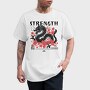 Chinese Dragon Strength Trend Within Balance, Tricou Barbati (Unisex)
