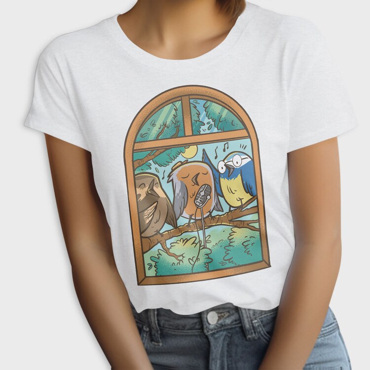 Singing Birdss, Tricou Femei