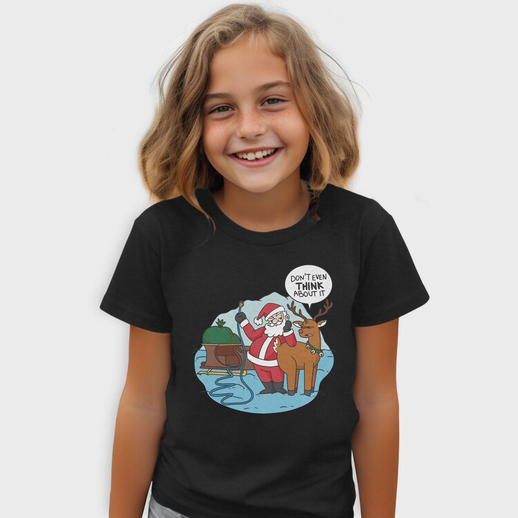 Naughty Santa, Tricou Copii