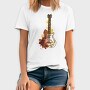 Watercolor Guitar, Tricou Barbati (Unisex)