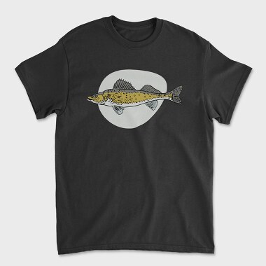 Tricou Barbati (Unisex), Walleye Fish