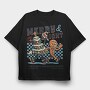 Merry And Bright Christmas, Tricou Oversize Barbati (Unisex)