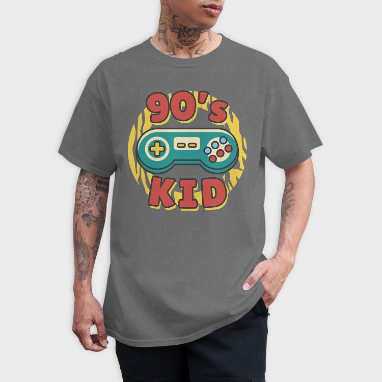90S Gaming Kid, Tricou Barbati (Unisex)