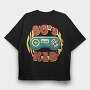 90S Gaming Kid, Tricou Oversize Barbati (Unisex)
