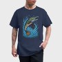 Pike Fish Jump, Tricou Barbati (Unisex)