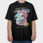 90s Laser Discs Age Of, Tricou Oversize Barbati (Unisex)