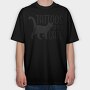 Tattoos And Cats, Tricou Oversize Barbati (Unisex)