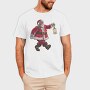 Santa Walking, Tricou Barbati (Unisex)