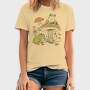 Mushrooms Frogs Nature, Tricou Barbati (Unisex)
