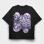 Y3K Data Never Dies Bubbles, Tricou Oversize Barbati (Unisex)