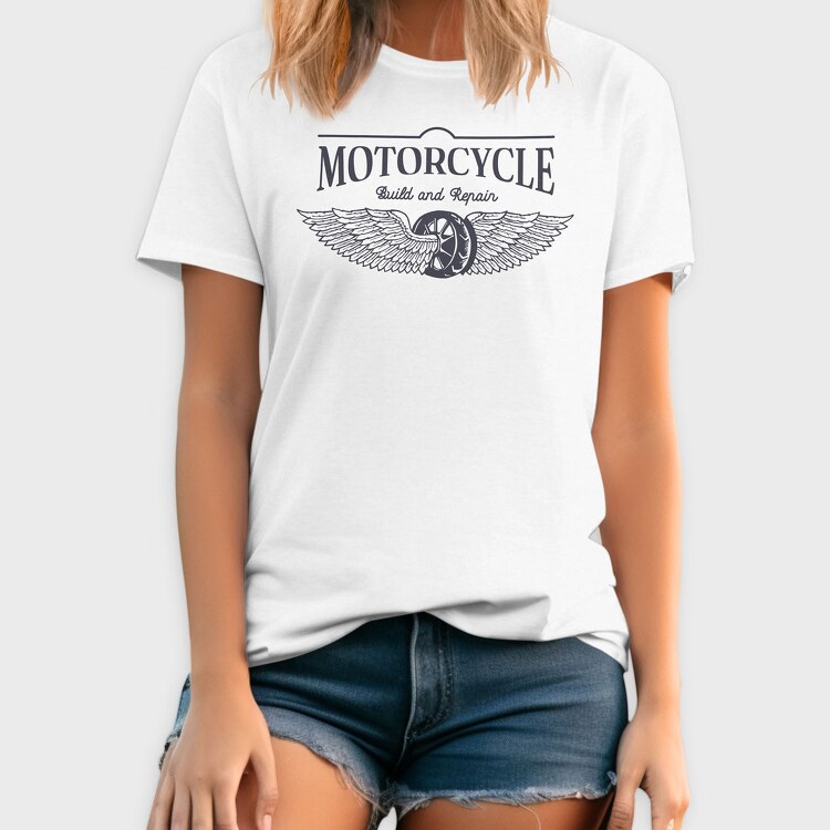 Motorcycle Build and Repair, Tricou Barbati (Unisex)