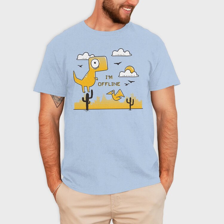 I'm Offline, Tricou Barbati (Unisex)