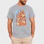 Cute Corgi Dogs Stack Stacked, Tricou Barbati (Unisex)