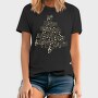 Music Christmas Tree, Tricou Barbati (Unisex)