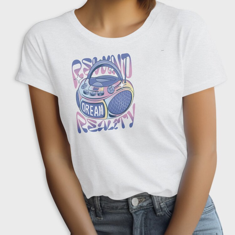 Y3K Rewind Dream Reality, Tricou Femei