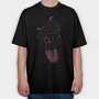 Floral Magic Potion, Tricou Oversize Barbati (Unisex)