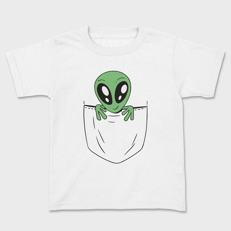 Tricou Copii, Alien Pocket