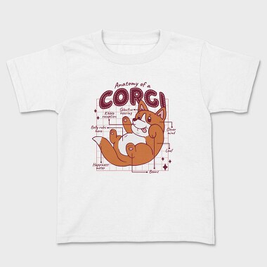 Anatomy of a Corgi, Tricou Copii