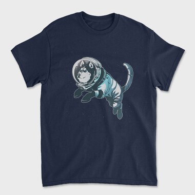 Astronaut Husky, Tricou Barbati (Unisex)