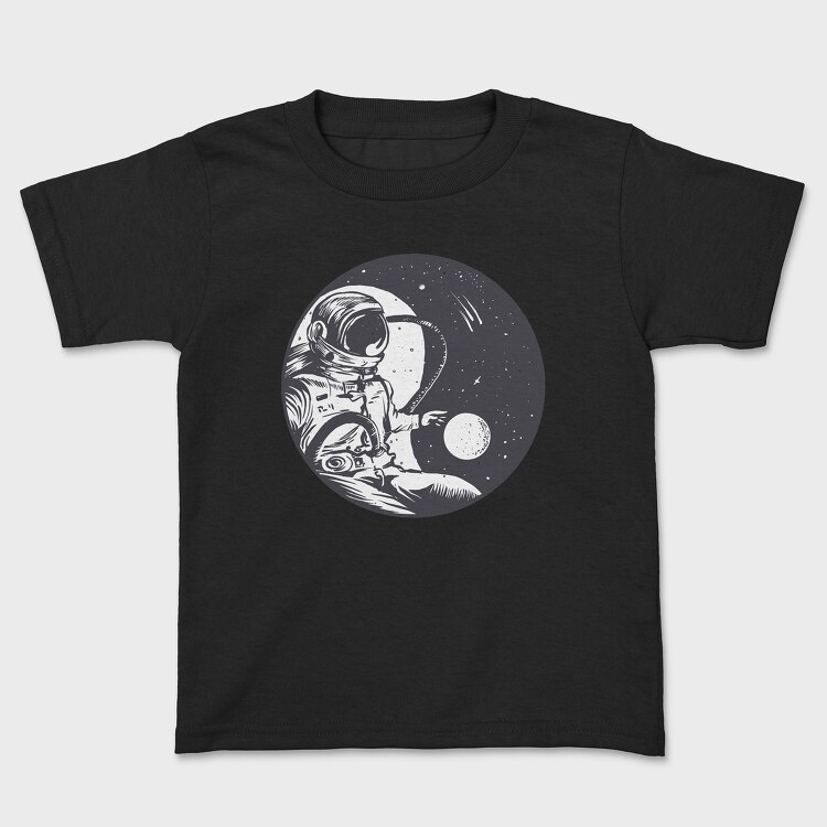 Tricou Copii, Astronaut Yin Yang