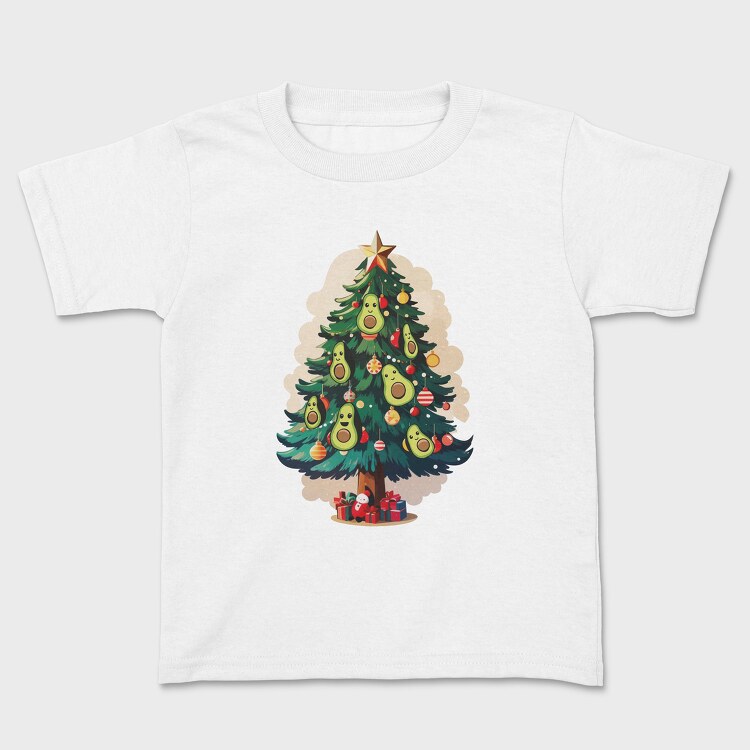 Tricou Copii, Avocado Christmas