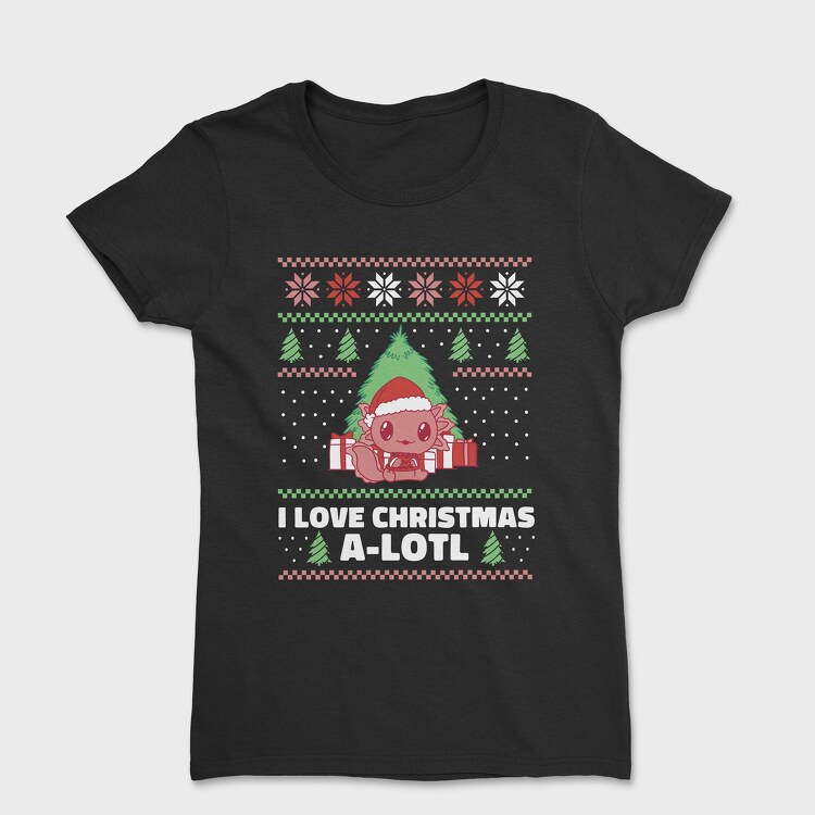 Axolotl Christmas, Tricou Femei